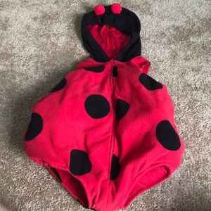 Toddler ladybug costume